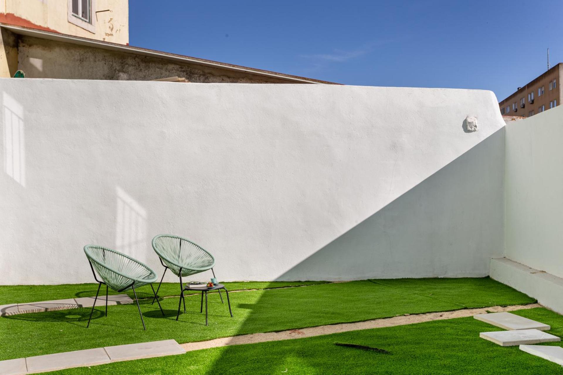 Ajuda Charm Apartment With Garden Lisboa Exteriér fotografie